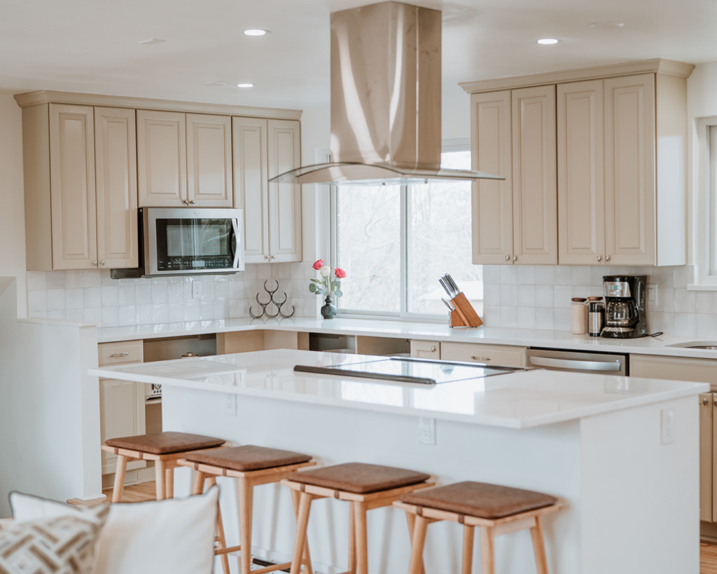 Elevated living design featuring a luxury mountain home kitchen.
