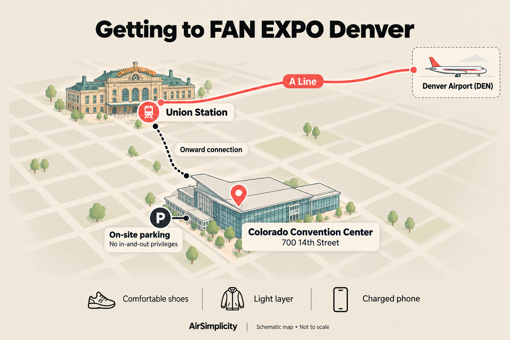 Getting to the colorado convention center